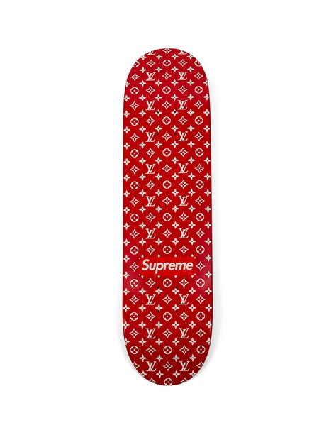 supreme lv skateboard deck.